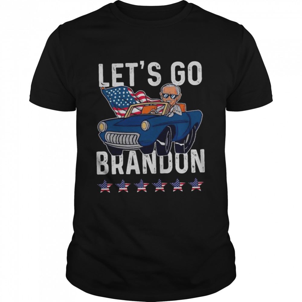 Amazing Lets Go Brandon Joe Biden American Flag Shirt 