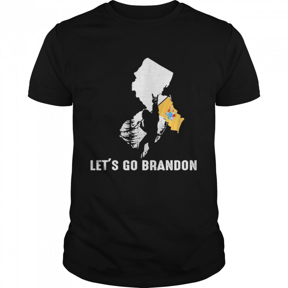 Amazing New Jersey America Bigfoot Lets Go Brandon Shirt 