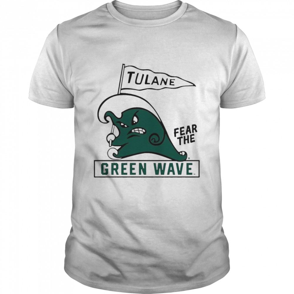 High Quality Retro Homefield Apparel Tulane Green Wave Shirt 