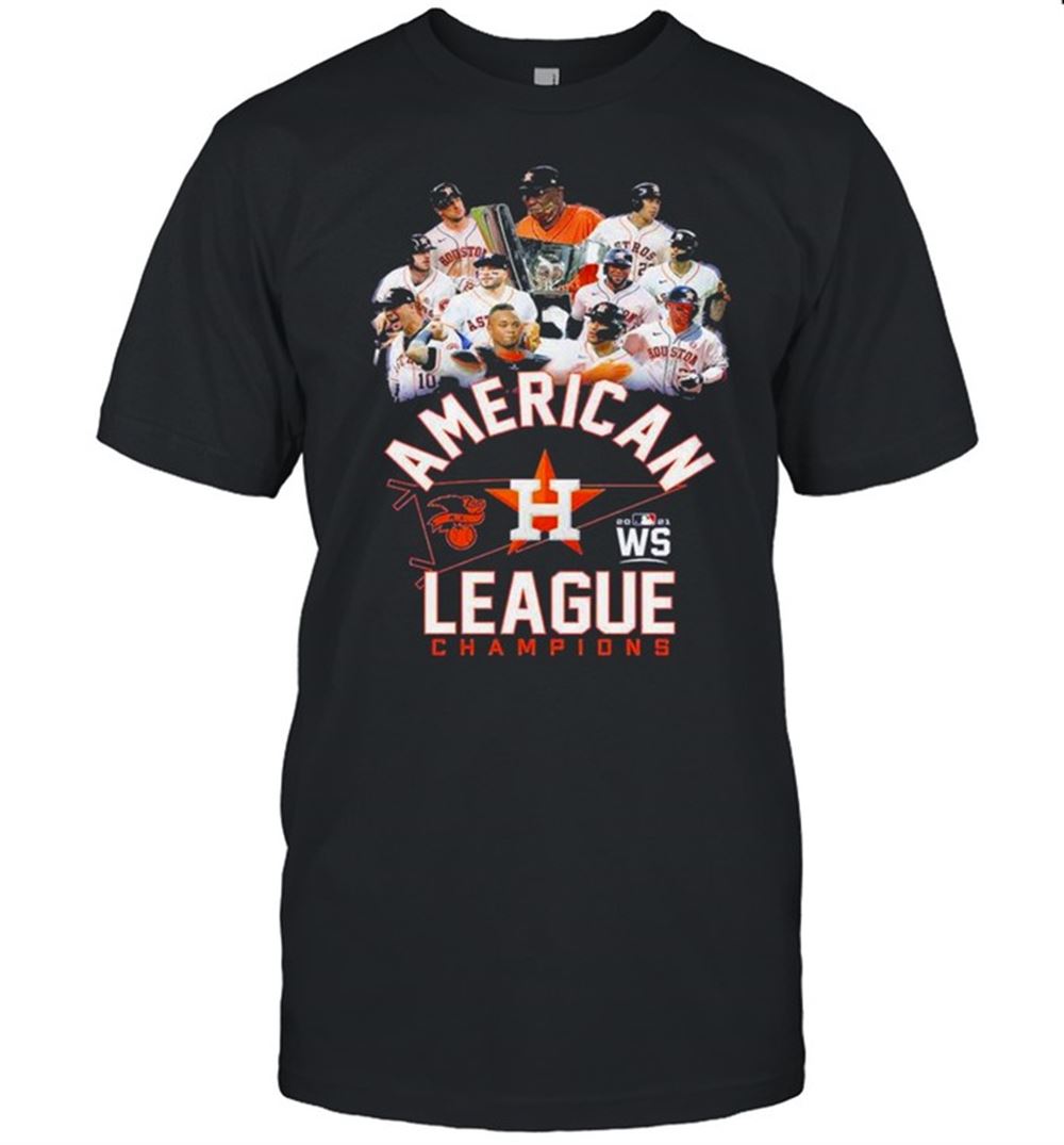 Happy Houston Astros American League Champions 2021 World Series Shirt 
