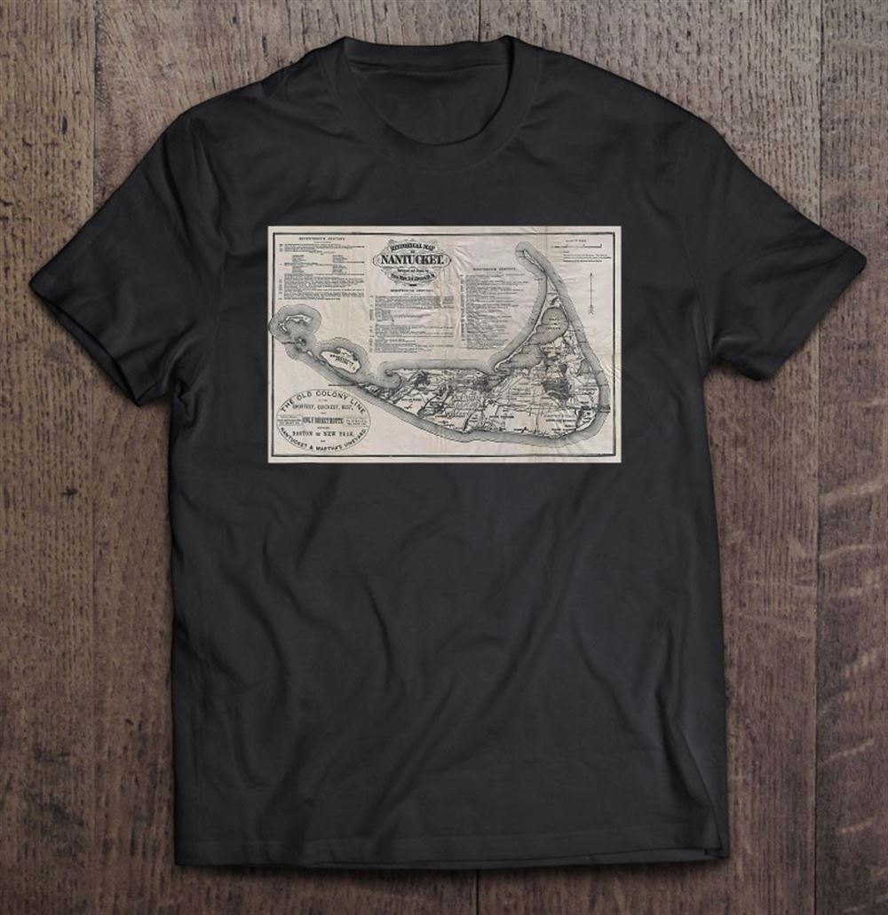 Amazing Nantucket Island Map 