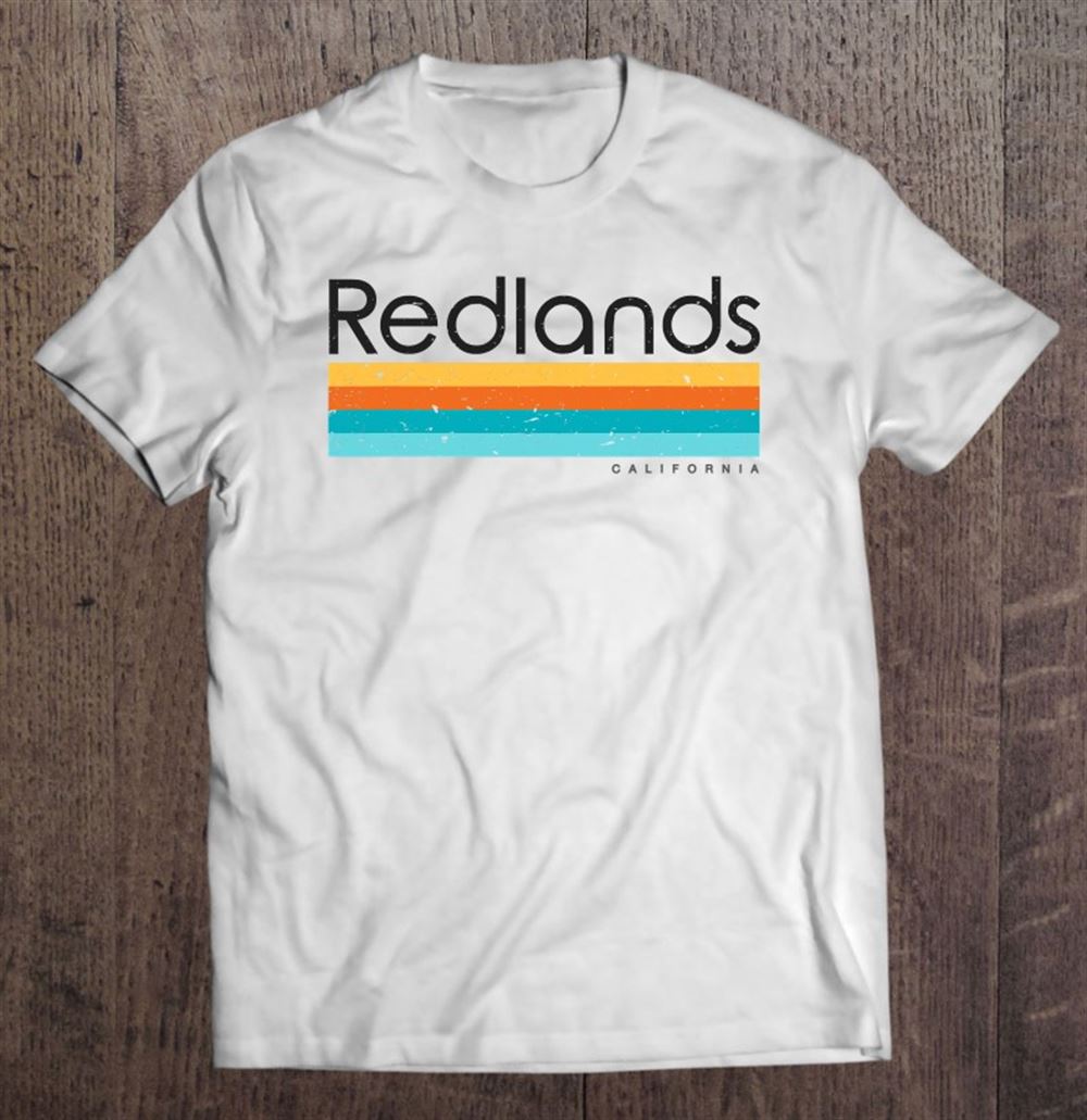 Awesome Vintage Redlands California Ca Retro Design 