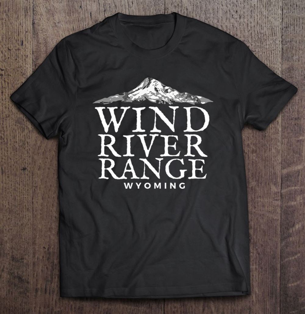 Great Wind River Range Wyoming Mountain Tee 