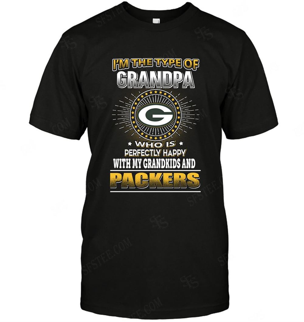 Happy Nfl Green Bay Packers Grandpa Loves Grandkids 