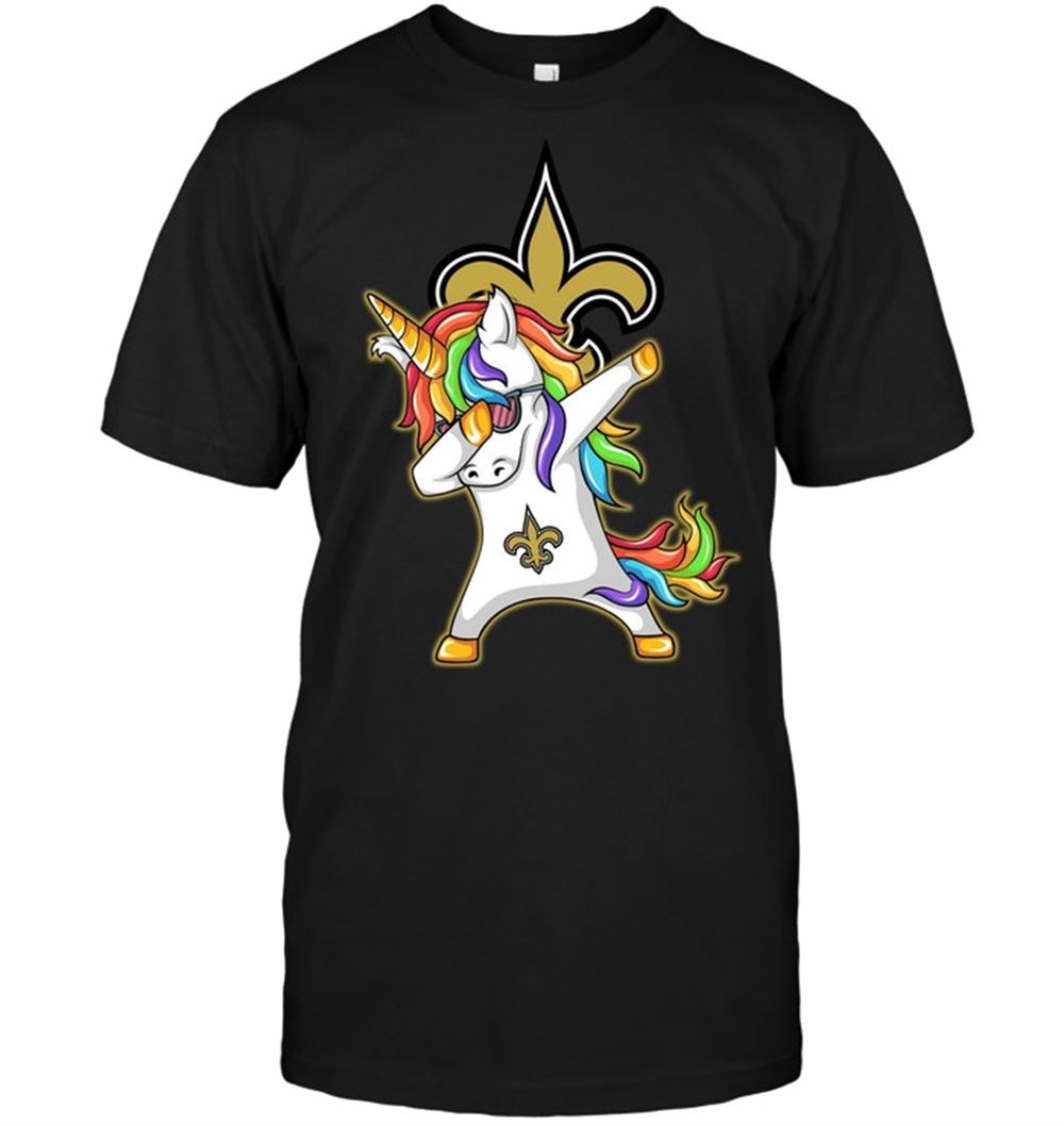 Limited Editon Nfl New Orleans Saints Dabbing Hip Hop Unicorn Dab New Orleans Saints 